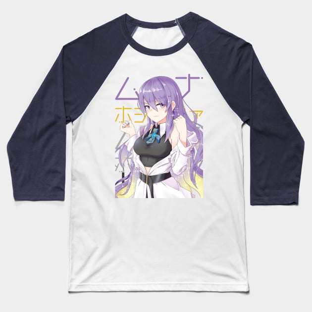 Hololive ID - Moona Hoshinova Baseball T-Shirt by naderu